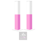 Pink VW Camper Podium Covers (PAIR)