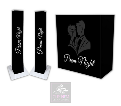 Prom Night Lycra DJ Booth Cover  (PACKAGE BUNDLE) 
