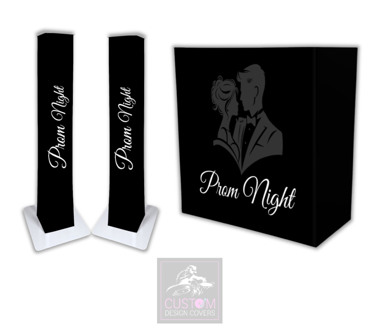 Prom Night Lycra DJ Booth Cover  (PACKAGE BUNDLE) 