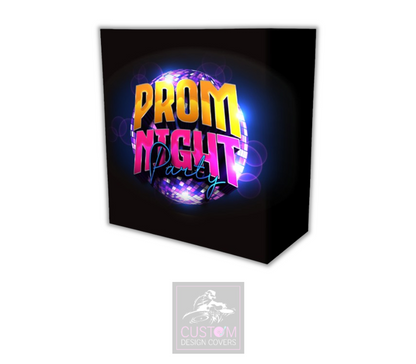 Prom Night Party Lycra DJ Booth Cover