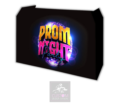Prom Night Party Lycra DJ Booth Cover