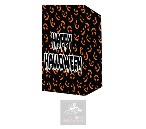 Pumpkin Happy Halloween Lycra DJ Booth Cover