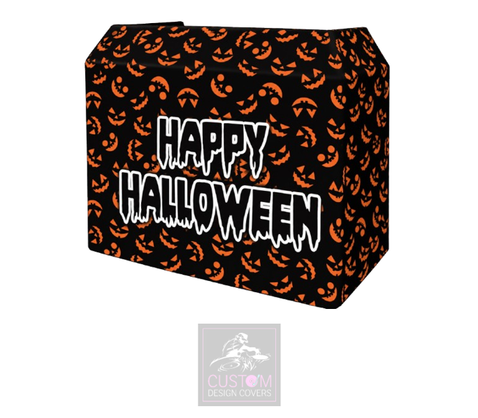 Pumpkin Happy Halloween Lycra DJ Covers (PACKAGE BUNDLE)