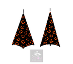 Three Sided Pumpkin Happy Halloween Stand Lycra Covers