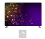 Purple Sparkle Pillowcase Backdrop Cover