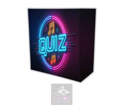 Quiz Lycra DJ Booth Covers 