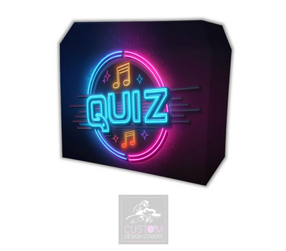 Quiz Lycra DJ Booth Covers 