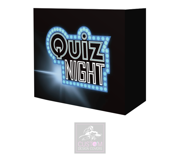 Quiz Night Lycra DJ Booth Cover