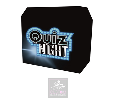 Quiz Night Lycra DJ Booth Cover