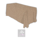 Hessian Rectangle Table Cover