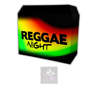 Reggae Night Lycra DJ Booth Cover