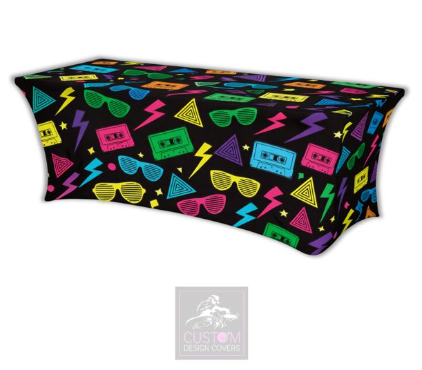 Retro-Lycra Table Cover
