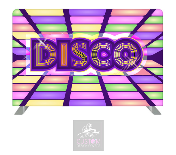 Retro Disco Pillowcase Backdrop Cover (DOUBLE SIDED)