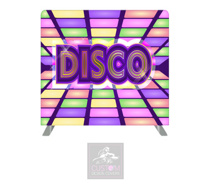 Retro Disco Pillowcase Backdrop Cover