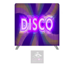 Retro Disco Pillowcase Backdrop Cover (DOUBLE SIDED)