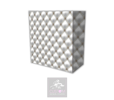 Royal Chesterfield Lycra DJ Booth Cover (PACKAGE BUNDLE)