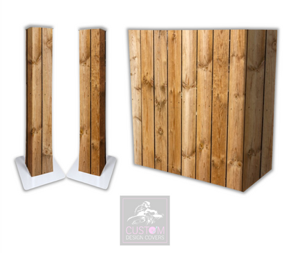 Rustic Lycra DJ Booth Cover (PACKAGE BUNDLE) 