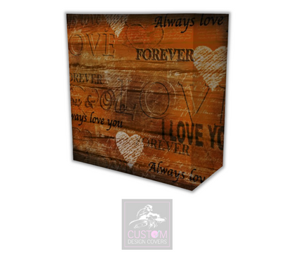 Rustic-Forever Love Lycra DJ Booth Cover 