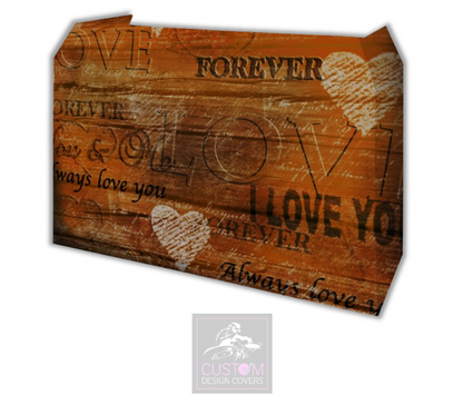 Rustic Forever Lycra DJ Booth Cover