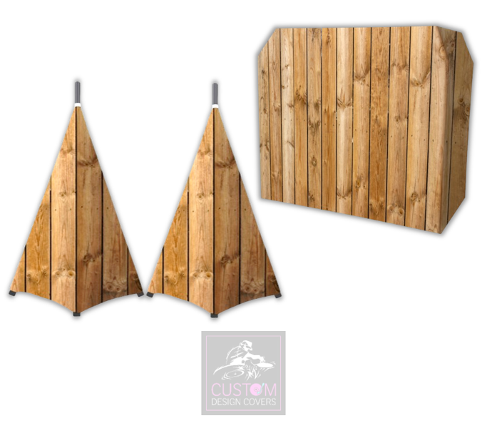 Rustic Lycra DJ Booth Cover (PACKAGE BUNDLE) 