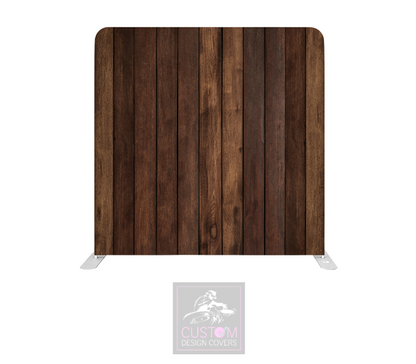 Dark Rustic Lycra Pillowcase Backdrop Cover (DOUBLE SIDED)