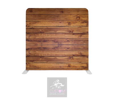 Natural Rustic Lycra Pillowcase Backdrop Cover