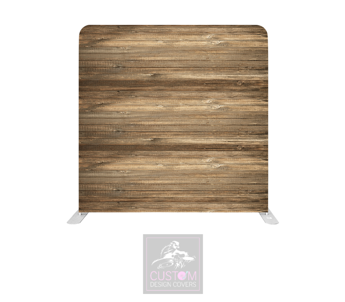 Rustic Lycra Pillowcase Backdrop Cover (DOUBLE SIDED)