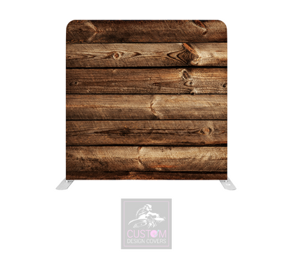 Dark Rustic Lycra Pillowcase Backdrop Cover (DOUBLE SIDED)