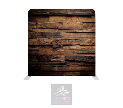 Dark Rustic Lycra Pillowcase Backdrop Cover