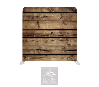 Rustic Lycra Pillowcase Backdrop Cover (DOUBLE SIDED)