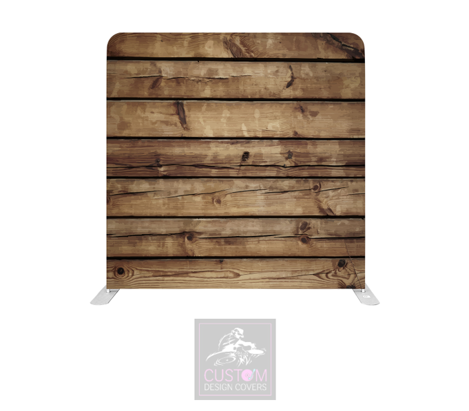 Rustic Lycra Pillowcase Backdrop Cover (DOUBLE SIDED)