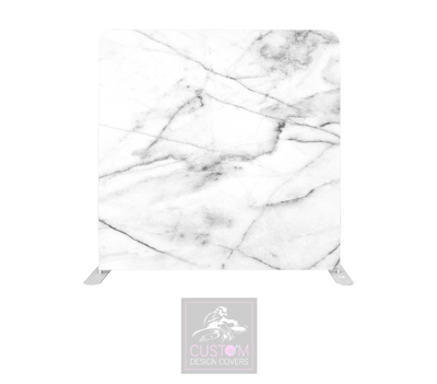 Marble Effect Lycra Pillowcase Backdrop Cover