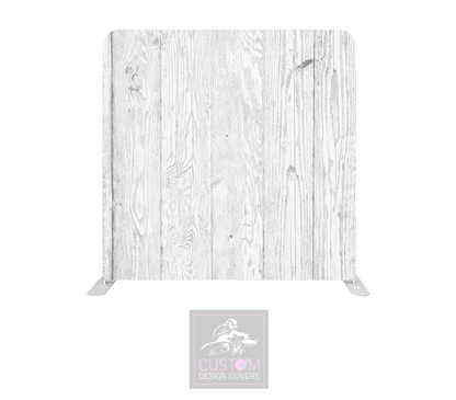 Light Wood Effect Lycra Pillowcase Backdrop Cover (DOUBLE SIDED)
