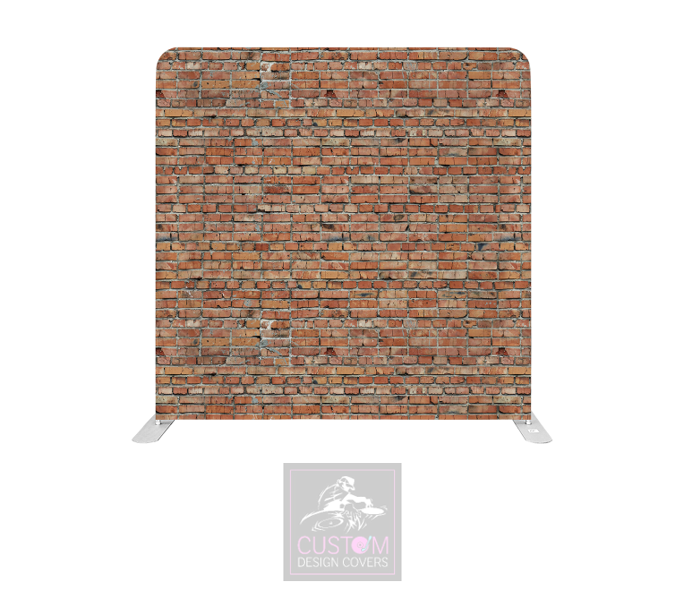 Brick Wall Lycra Pillowcase Backdrop Cover