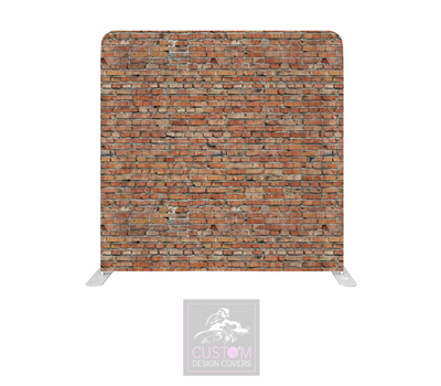 Brick Wall Lycra Pillowcase Backdrop Cover (DOUBLE SIDED)