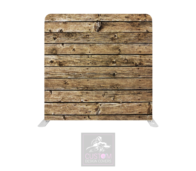 Rustic Lycra Pillowcase Backdrop Cover