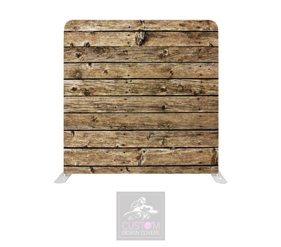 Rustic Lycra Pillowcase Backdrop Cover (DOUBLE SIDED)