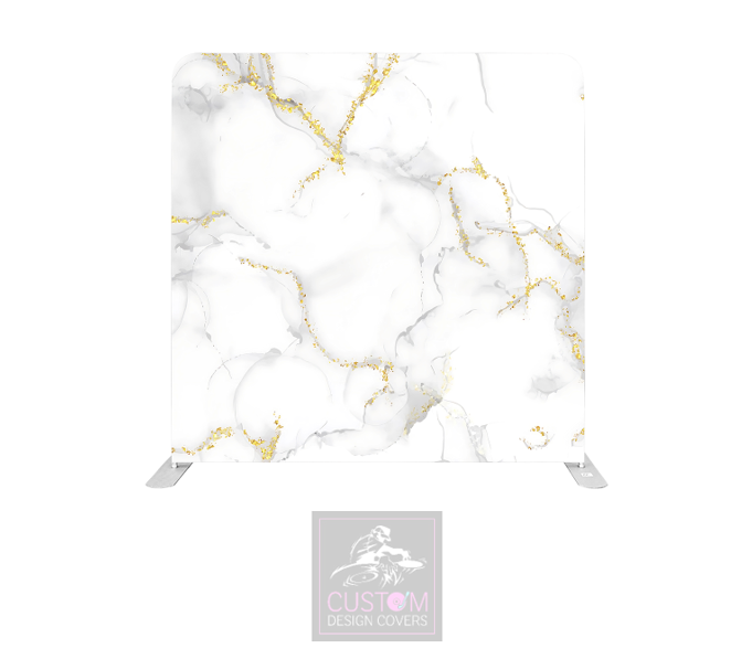 Marble Effect Lycra Pillowcase Backdrop Cover