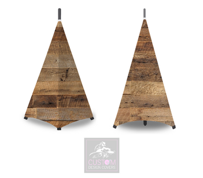 Rustic Happily Ever After Lycra DJ Booth Cover (PACKAGE BUNDLE)