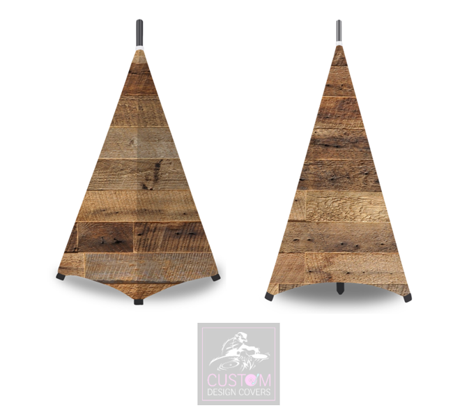 Two Sided Rustic Stand Lycra Covers   