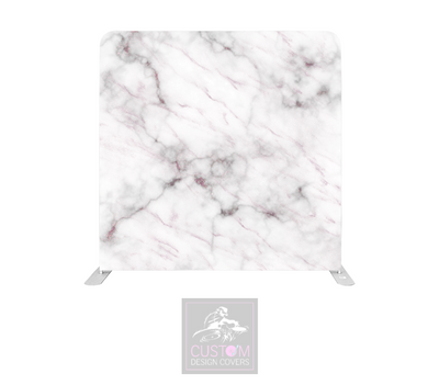 Marble Effect Lycra Pillowcase Backdrop Cover (DOUBLE SIDED)