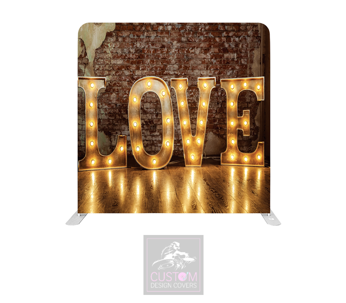 Love Lycra Pillowcase Backdrop Cover (DOUBLE SIDED)