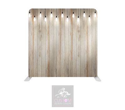 Light Rustic Lighting Lycra Pillowcase Backdrop Cover