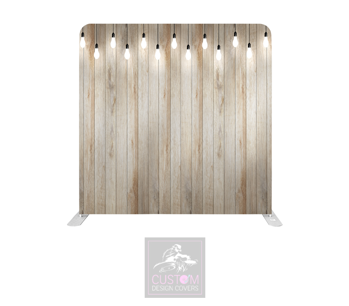 Light Rustic Lighting Lycra Pillowcase Backdrop Cover (DOUBLE SIDED)