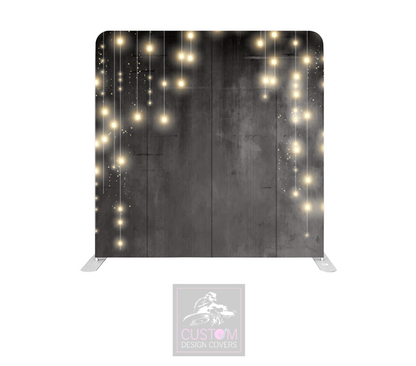 Rustic Lighting Lycra Pillowcase Backdrop Cover (DOUBLE SIDED)