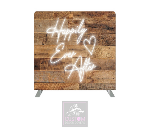 Happily Ever After Neon Pillowcase Backdrop Cover