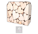 Rustic Hearts Lycra DJ Booth Cover 