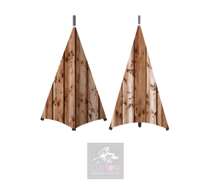 Rustic Lycra DJ Booth Cover (PACKAGE BUNDLE)