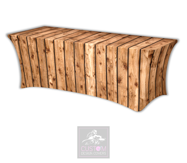 Rustic-Lycra Table Cover
