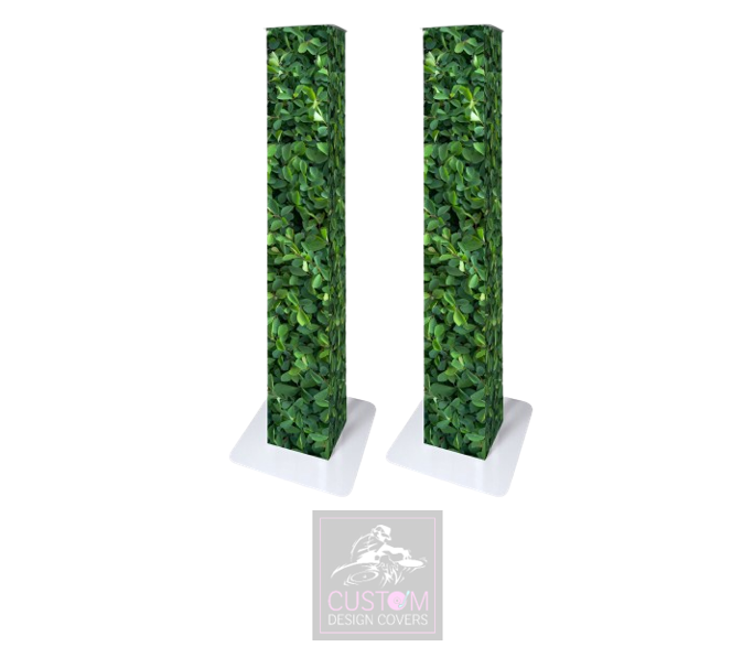 SPIRAEA LEAVES LYCRA PODIUM COVERS (PAIR) 